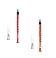 Seringa de Insulina 1ml, Luer, com Agulha 0,4 x 13 mm Cx.100